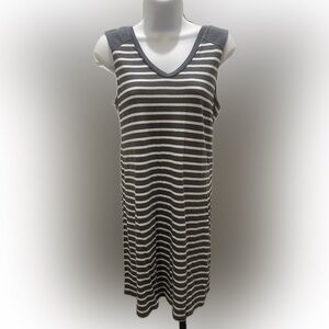 Banana republic summer dress, gray small